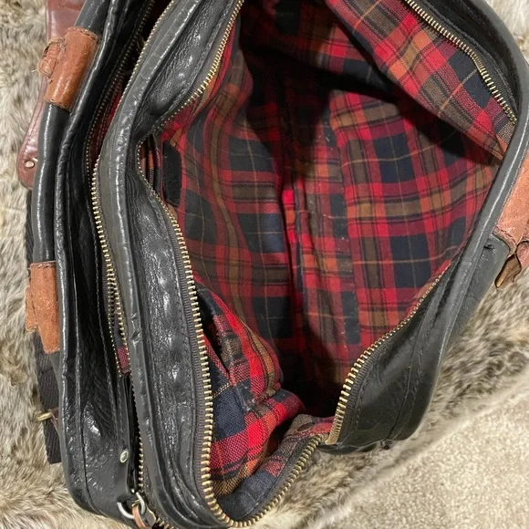 Will Leather Goods Hank Satchel Crossbody USED - Picture 6 of 9